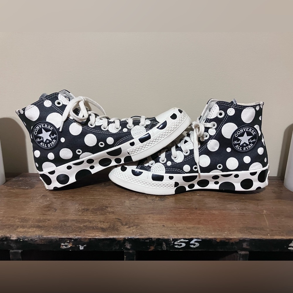 Converse Chuck Taylor All Star 70 Hi Polka Dots Black/ Egret/Black